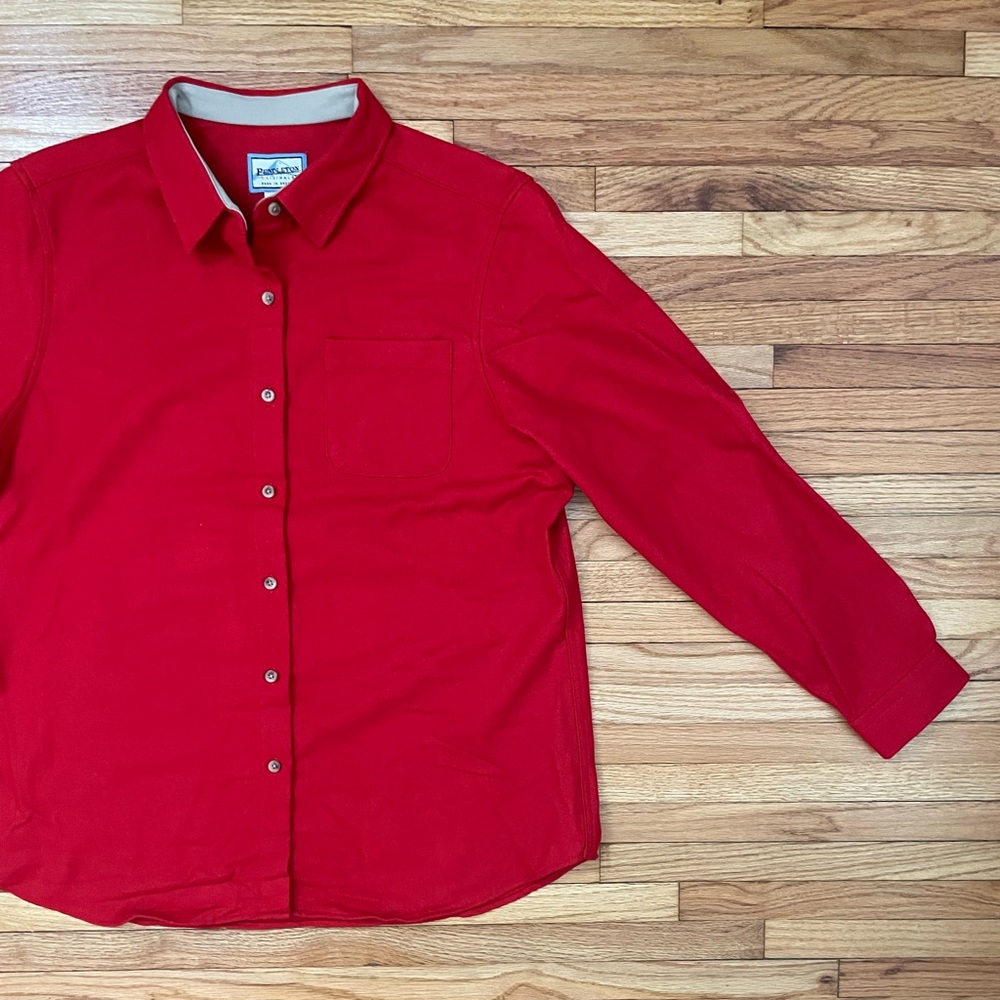 Pendleton Red Wool Buttondown - image 3